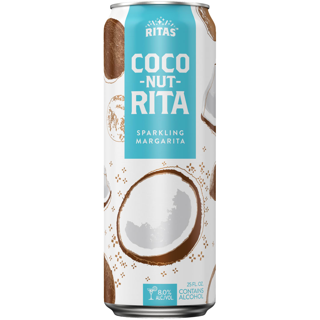 Ritas Coco-Nut-Rita Sparkling Margarita, 25 fl. oz. Can, 8% ABV