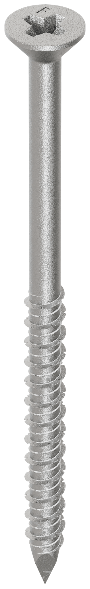 Simpson Strong-Tie TTN25400PFSS Titen® 1/4 in. x 4 in. Phillips Flat-Head Stainless-Steel Concrete and Masonry Screw (100-Qty) (Pack of 4)