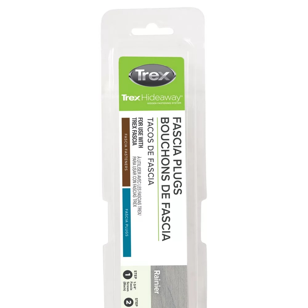 Trex® Fascia Plugs Rainier - 80 count/pack