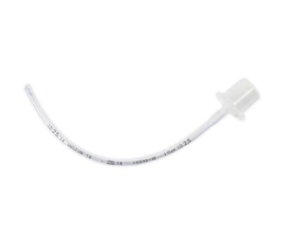 KRUUSE PVC Endotracheal Tube without Cuff, 2.5mm, Sterile
