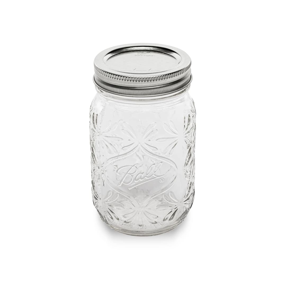 Ball® 4pk Regular Mouth 16oz Pint 140th Anniversary Keepsake Jars