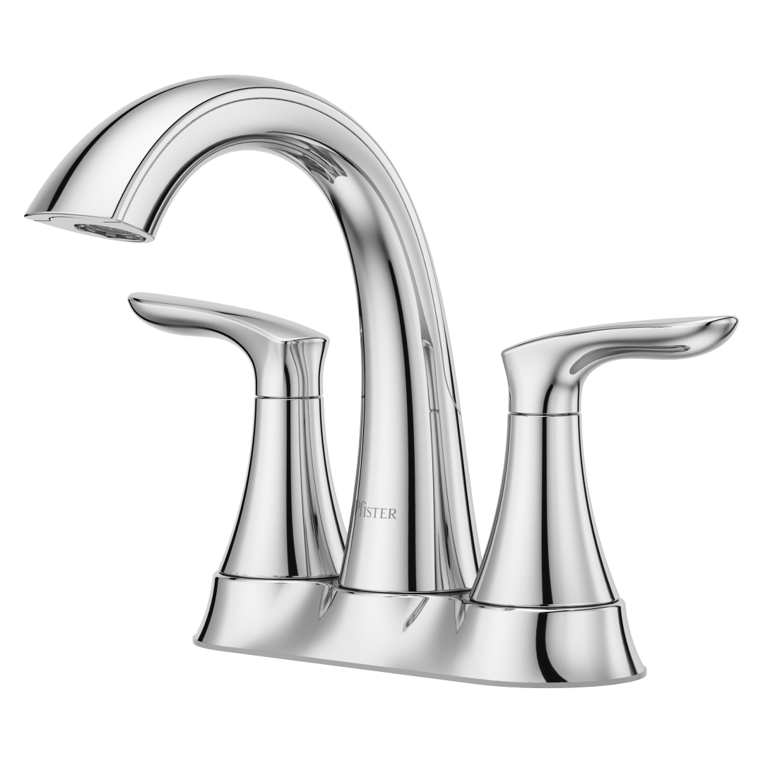 Weller 2-Handle 4" Centerset Bath Faucet in Polished Chrome