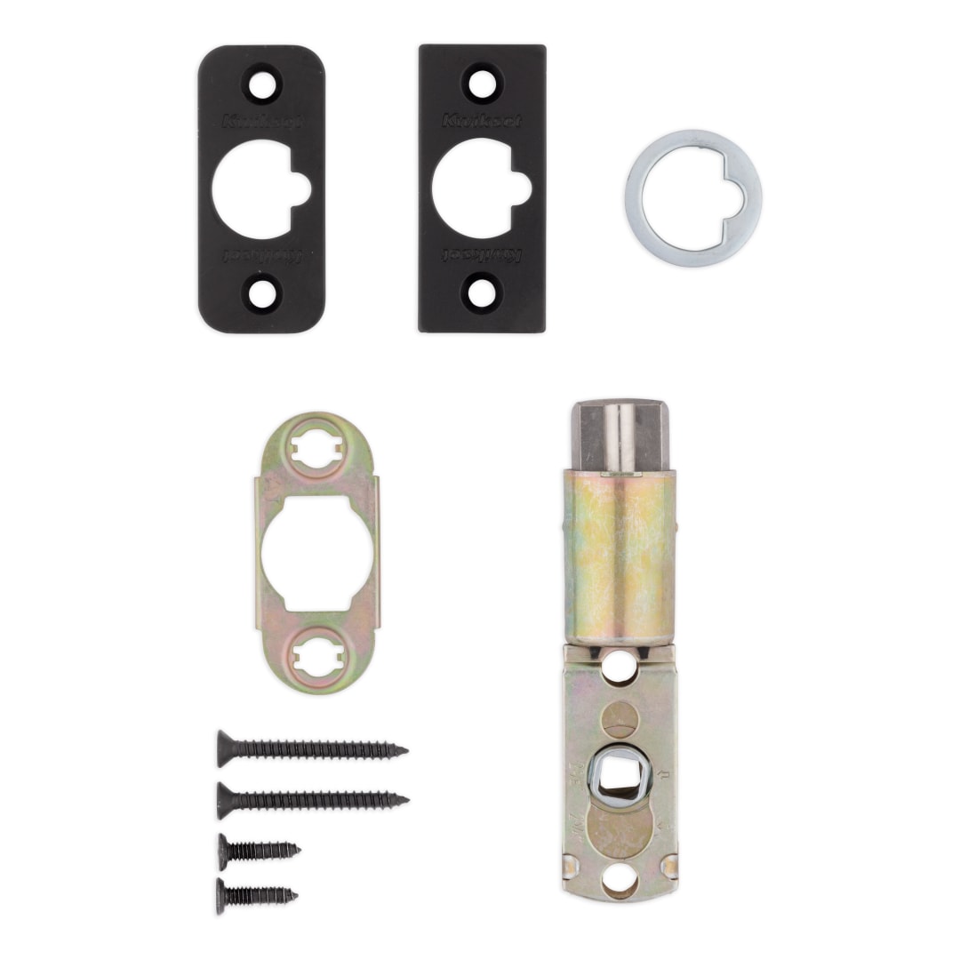 6-Way Adjustable Deadlatch for Matte Black or Venetian Bronze Finish
