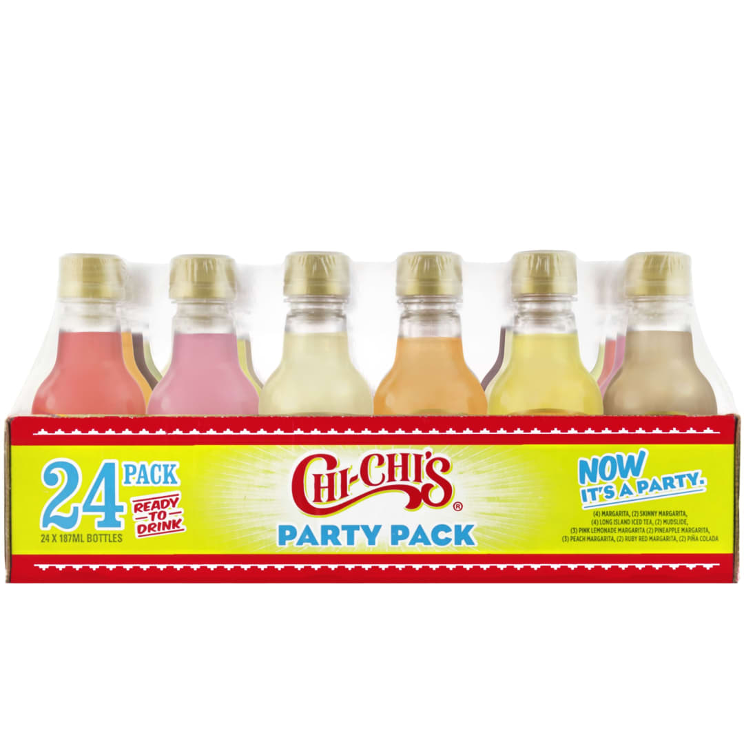 Chi-Chi's Variety Wine Cocktail 24 Pack 187ml Bottles 20 Proof