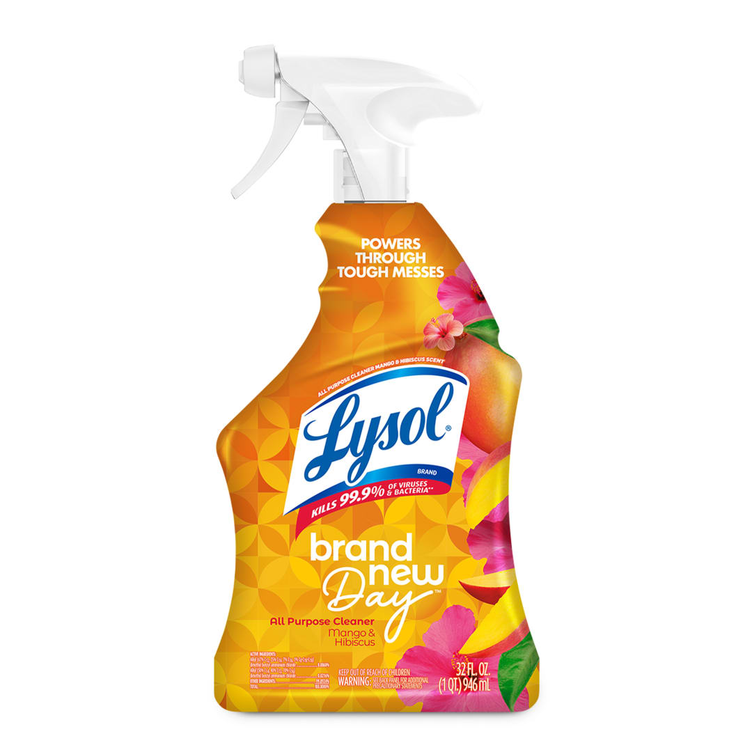 LYSOL® All Purpose Cleaner - Trigger Brand New Day™ Mango & Hibiscus 9/32 oz.