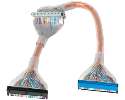 18 in Clear Round ATA 100/133 IDE cable