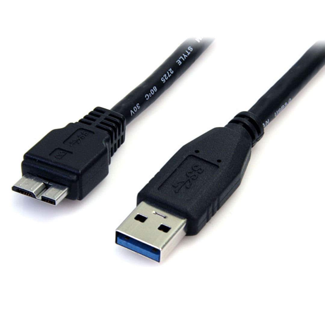 1 5ft USB 3 0 Micro B Cable A to Micro B Black