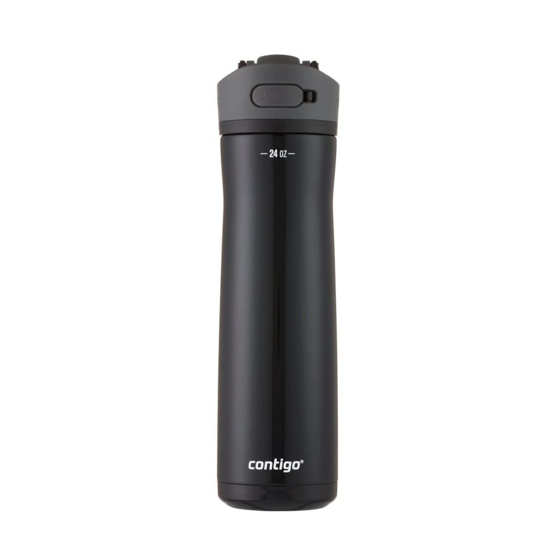Contigo® Ashland Chill 2.0 Stainless Steel Water Bottle with AUTOSPOUT® Lid, Licorice, 24 oz (709 mL)