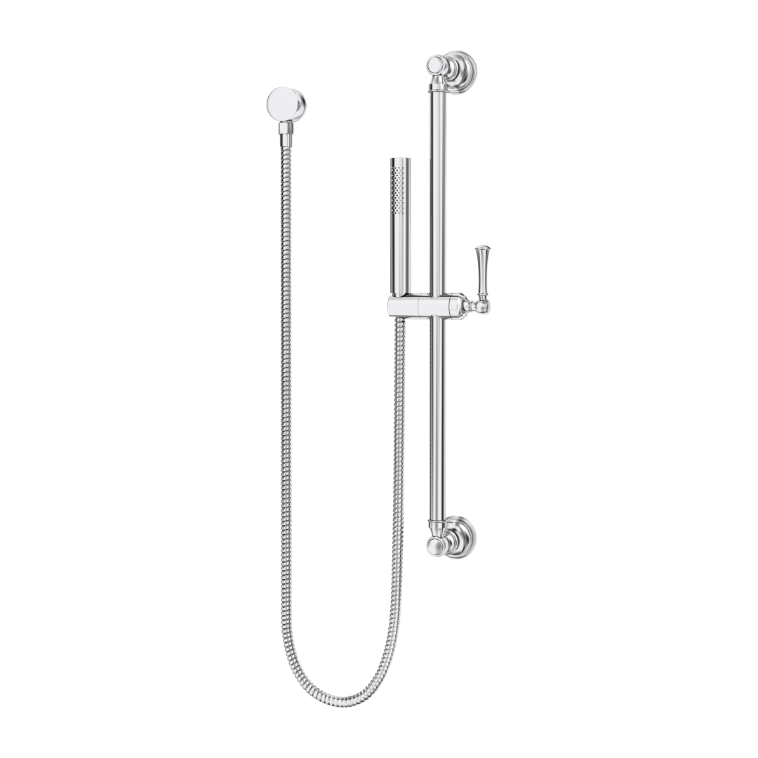 Tisbury Handheld Shower with Slide Bar in Polished Chrome