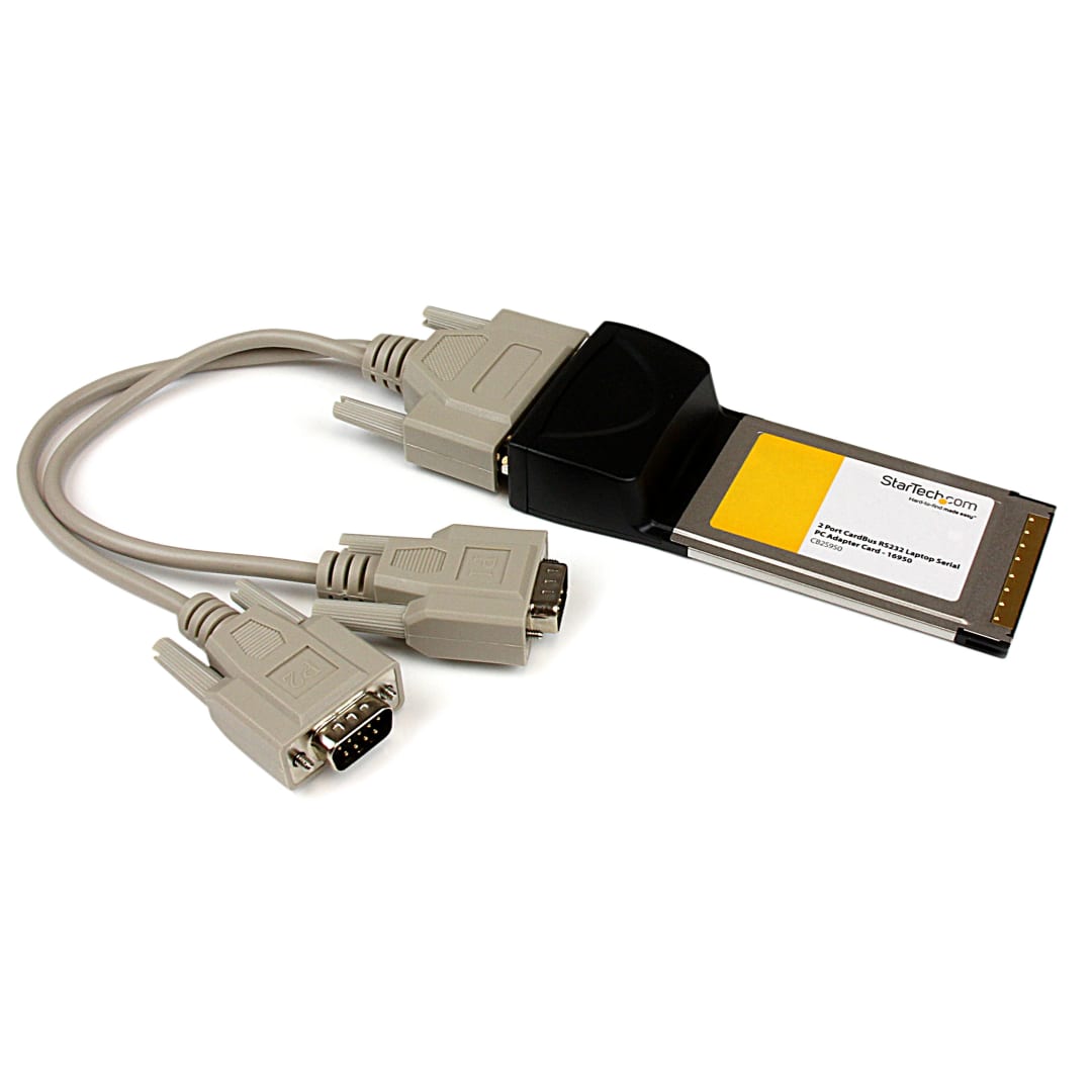 2 Port Cardbus 16C950 High Speed Serial Card