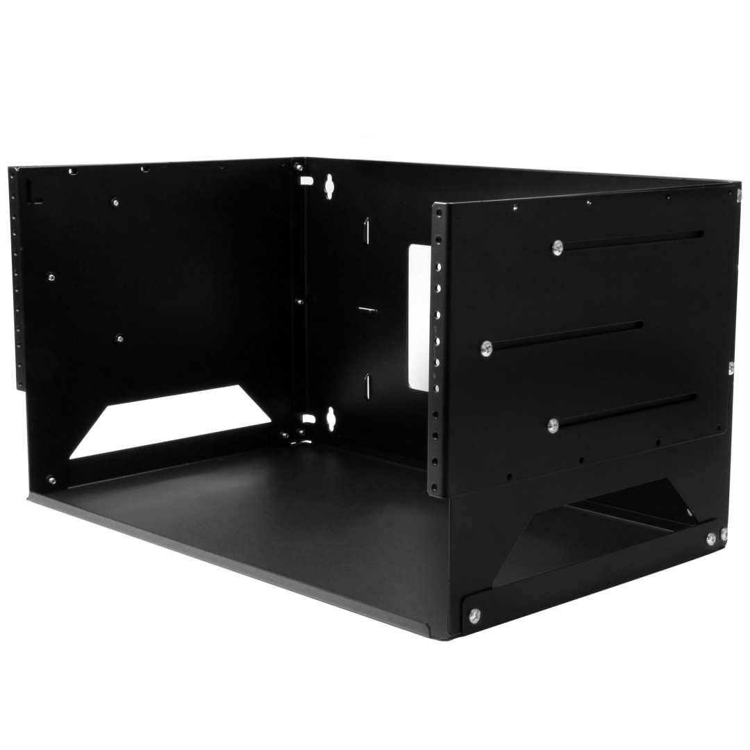 Wallmount Rack with Shelf - 4U