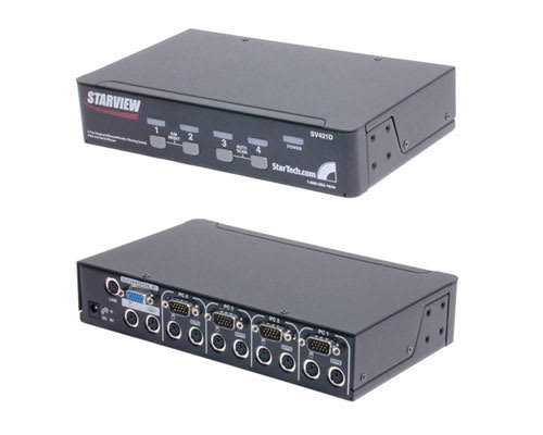 4 Port StarView KVM Switch with OSD