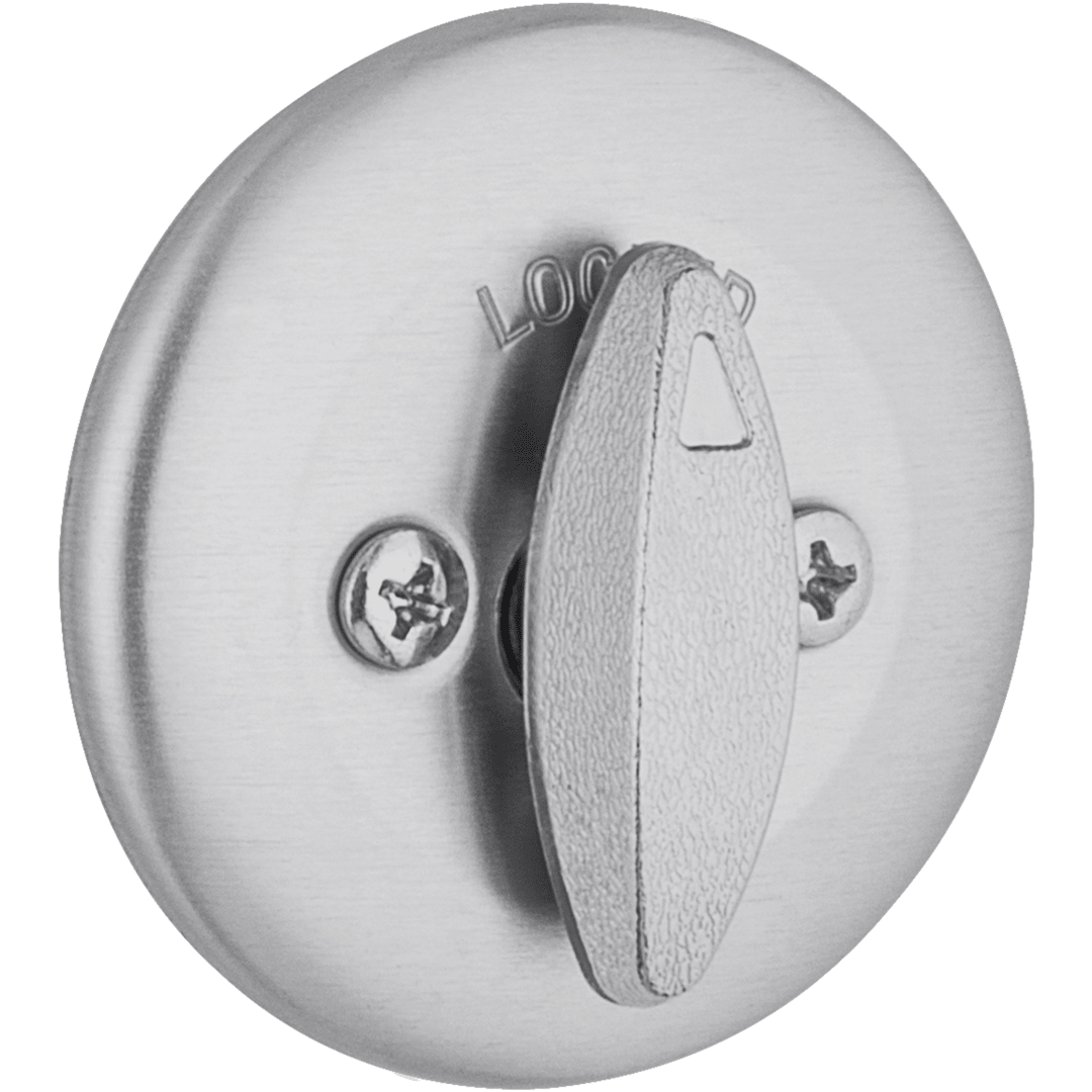 663 Single-Sided Deadbolt in Satin Chrome