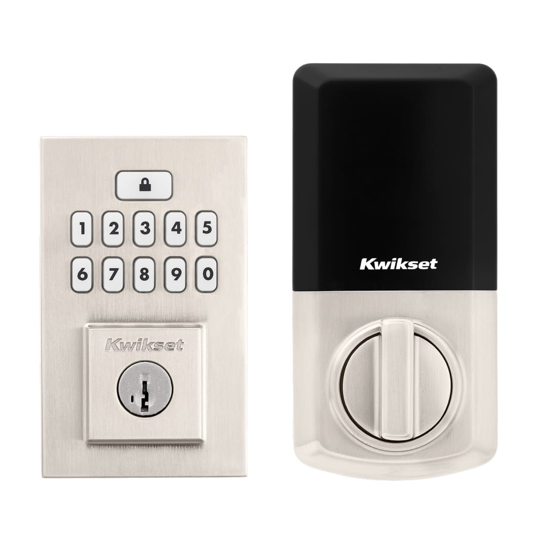 SmartCode 260  Contemporary Keypad Electronic Deadbolt featuring SmartKey Security™ in Satin Nickel
