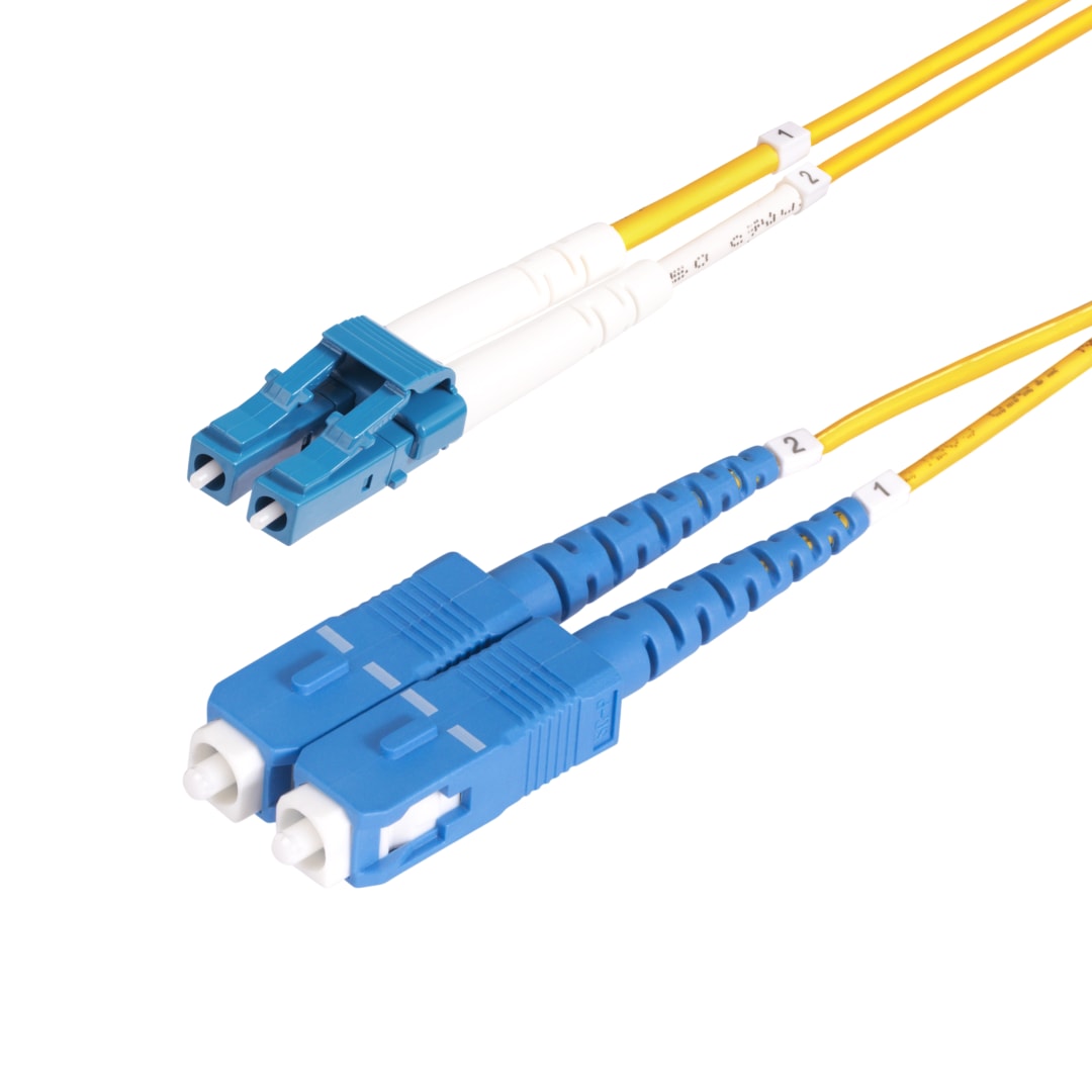 Duplex Singlemode 9 125 Fiber Patch Cable LC SC OS2 1m