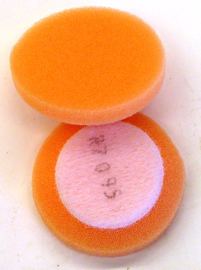 3M™ Finesse-it™ Foam Buffing Pad, 45995, Orange, 82 mm, Deep Convolute