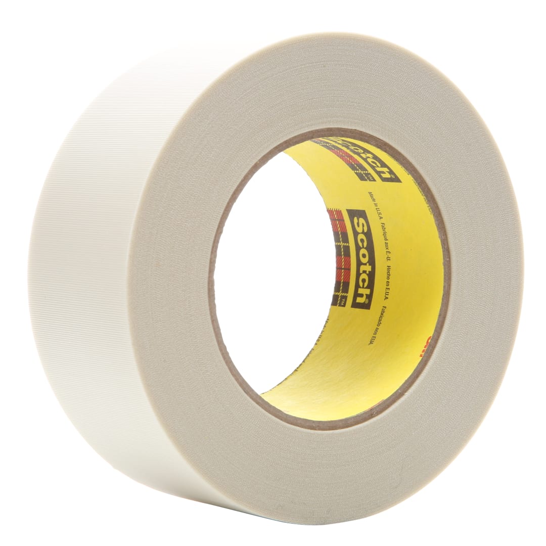 3M™ Glass Cloth Tape 361, White, 51 mm x 55 m, 0.17 mm