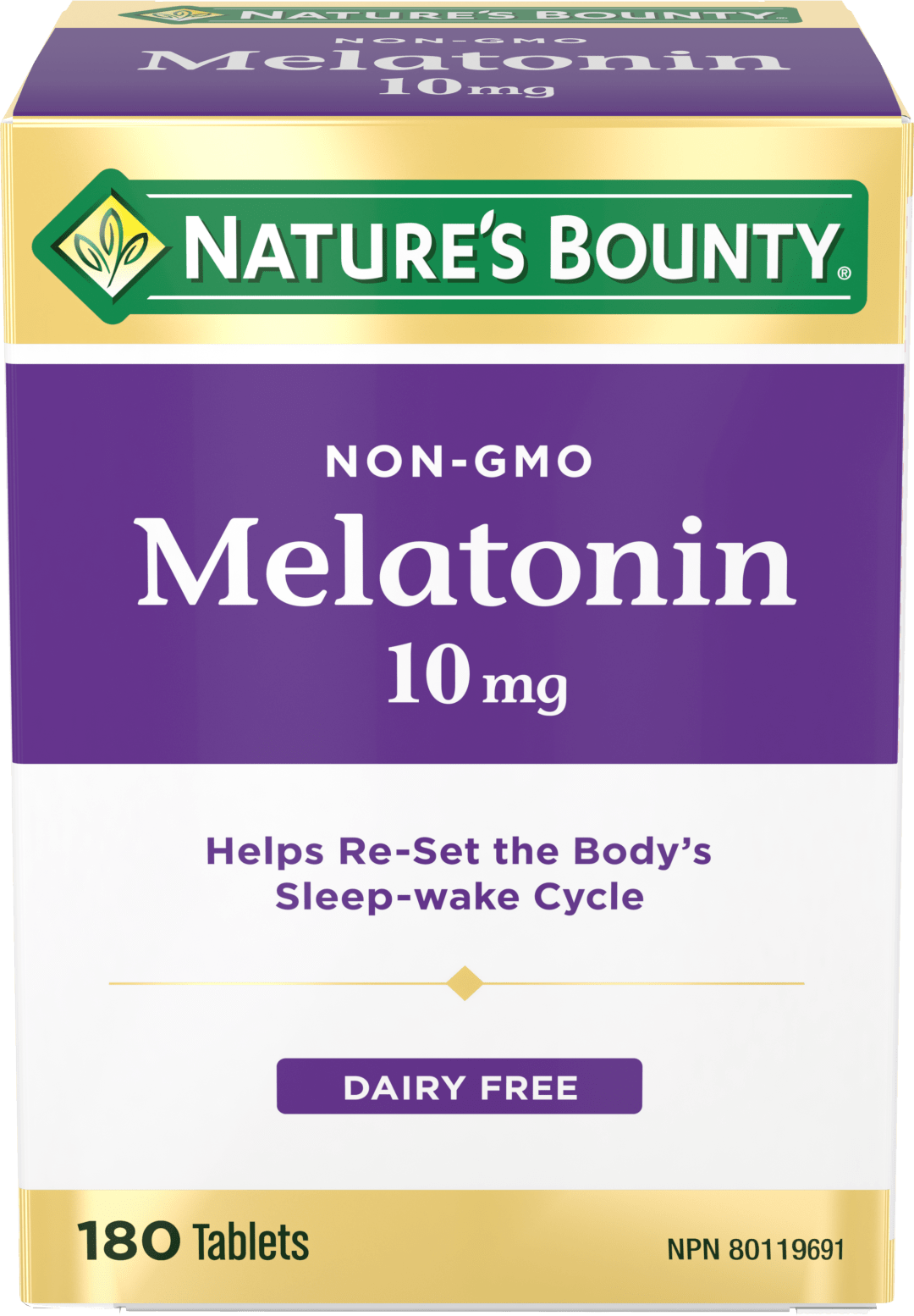 NBBL Melatonin 10mg BC 9x180ct CA