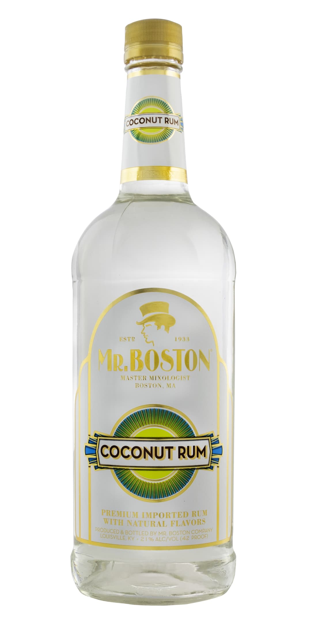 Mr. Boston Coconut Rum 1l 42 Proof