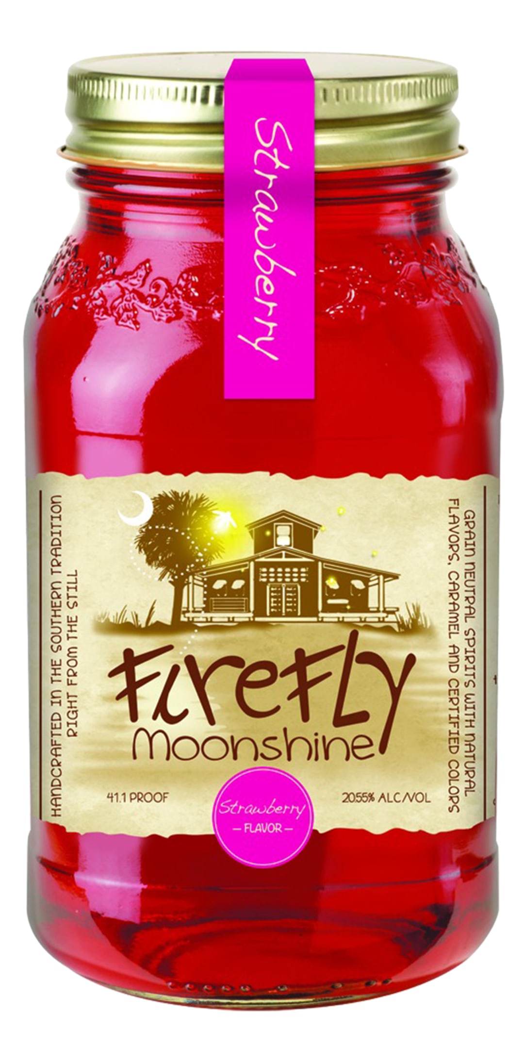 Firefly Strawberry Moonshine 750ml 41 Proof