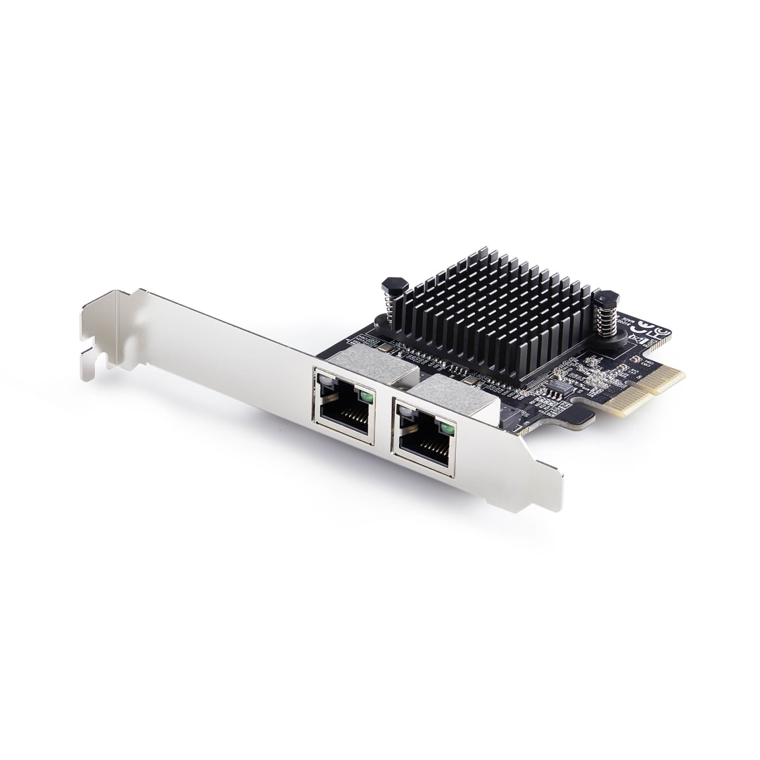 2-Port PCIe 5G Ethernet Network Card - Realtek