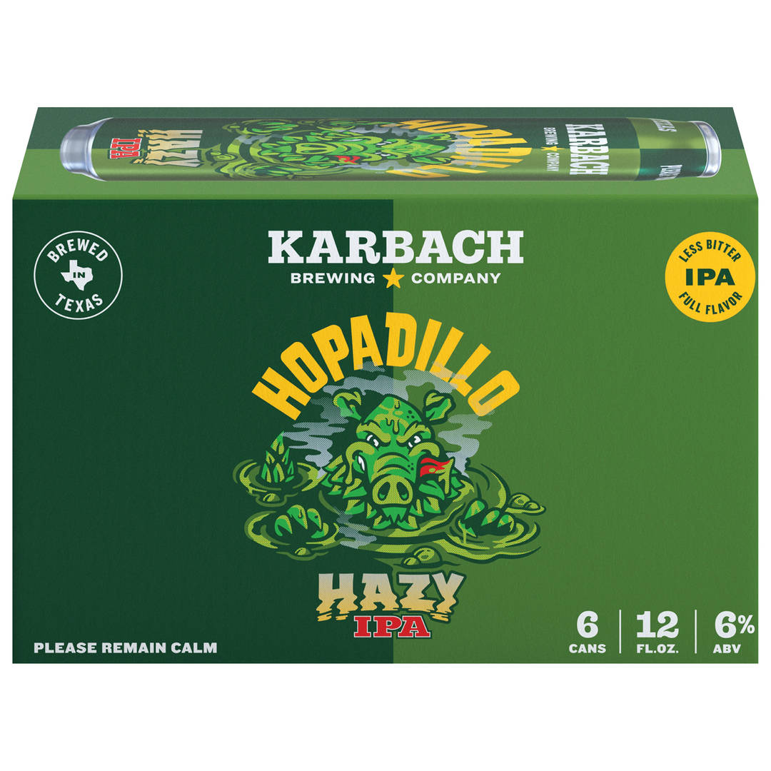 Karbach Brewing Hopadillo Hazy IPA 6x12oz Cans