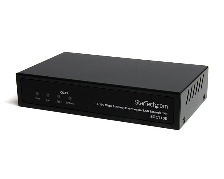 Ethernet Over Coaxial Media Converter Receiver