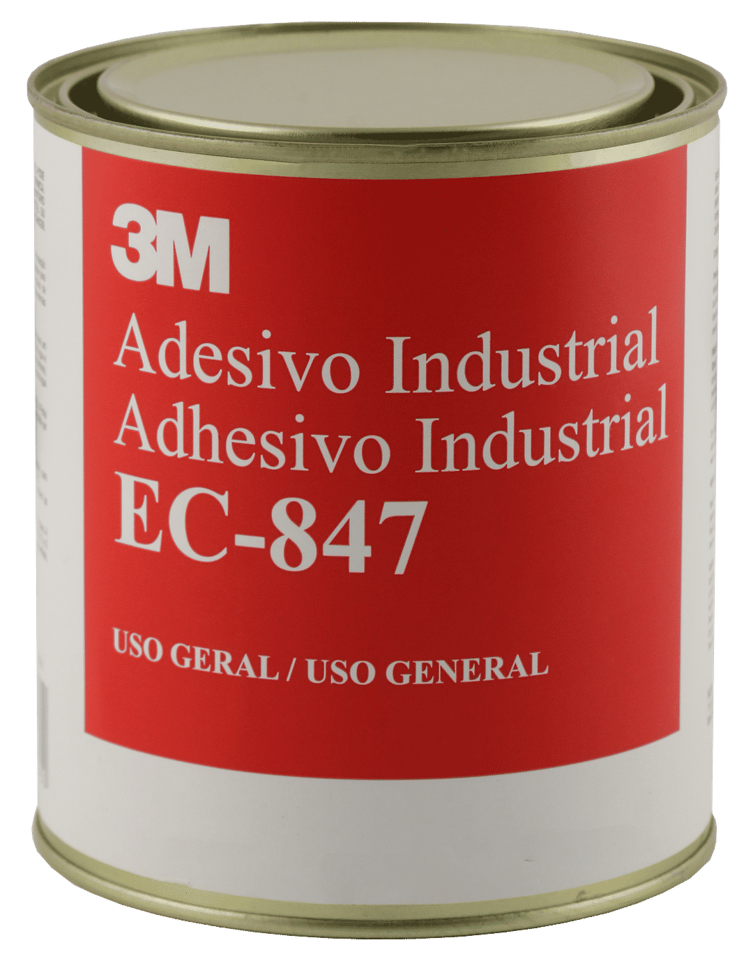 Adesivo Nitrílico de Alta Performance para Borrachas e Vedações 3M™ 847 – Lata de 3,25 kg