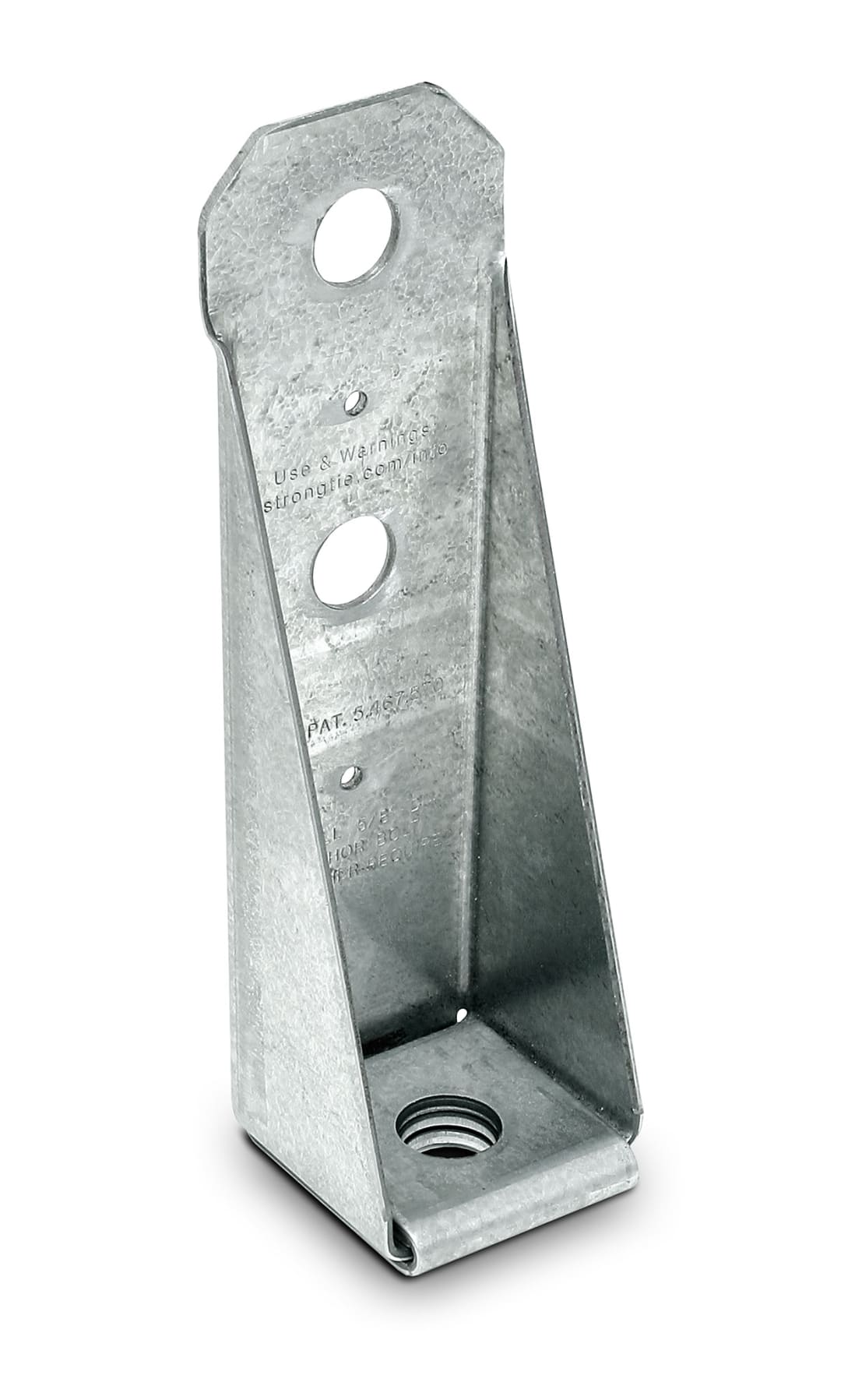 Simpson Strong-Tie HD3B HDB 8-5/8 in. 12-Gauge Galvanized Bolted Holdown (Pack of 1200)