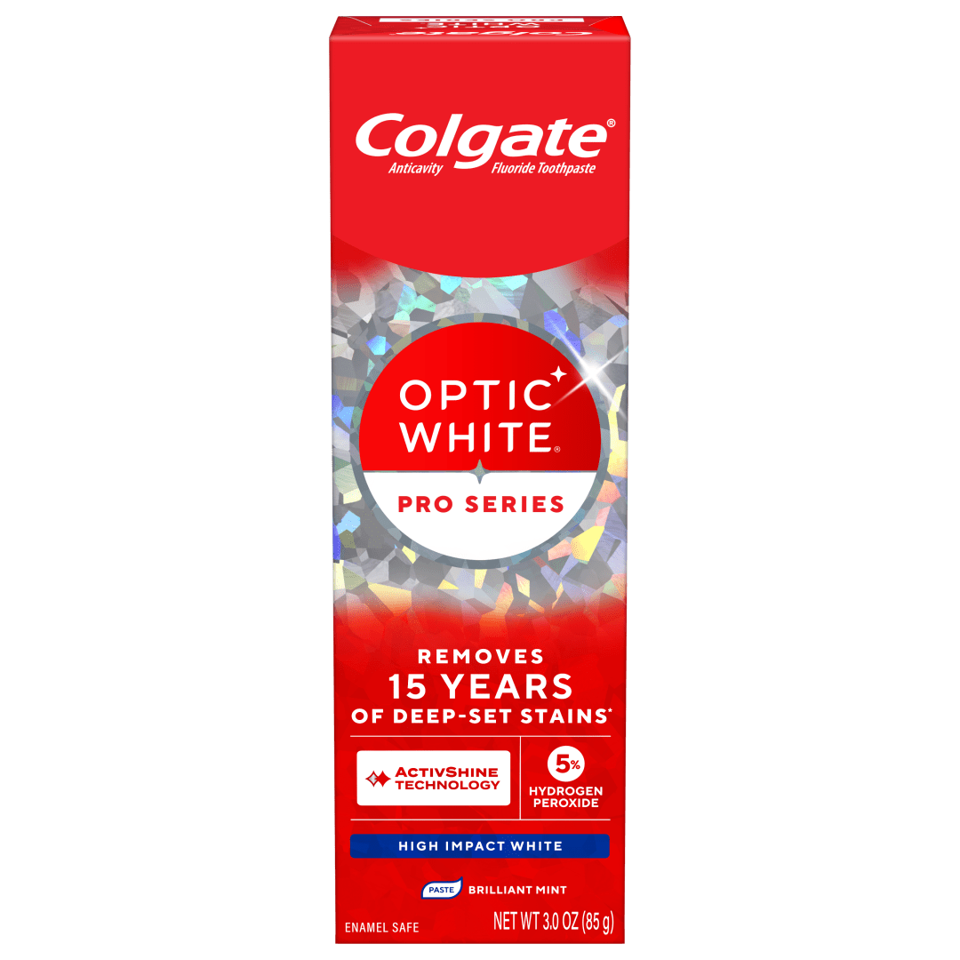 Colgate Optic White Pro Series High Impact White Toothpaste, 3.0 OZ