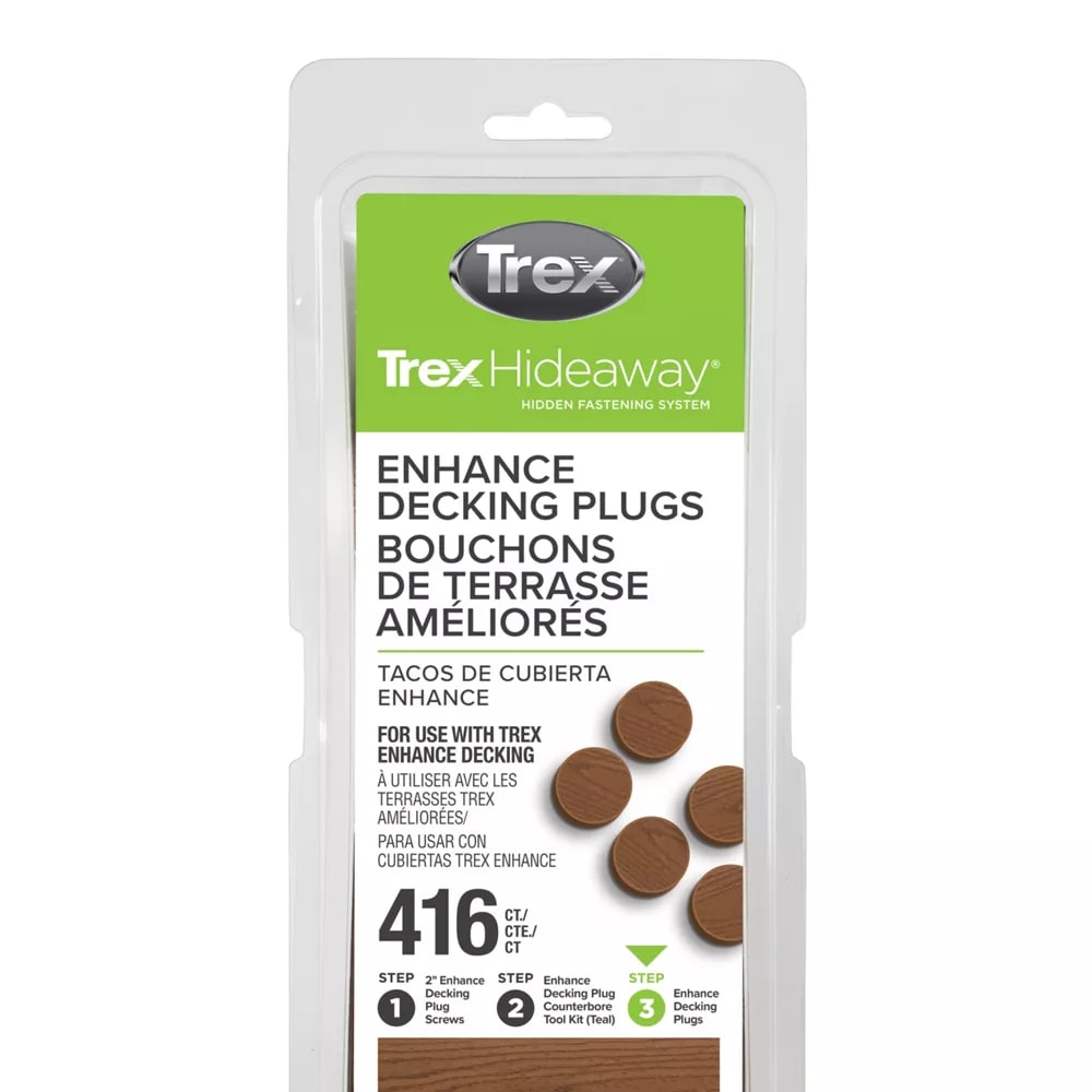 Trex Enhance® Decking Plugs Saddle - 416 count/pack