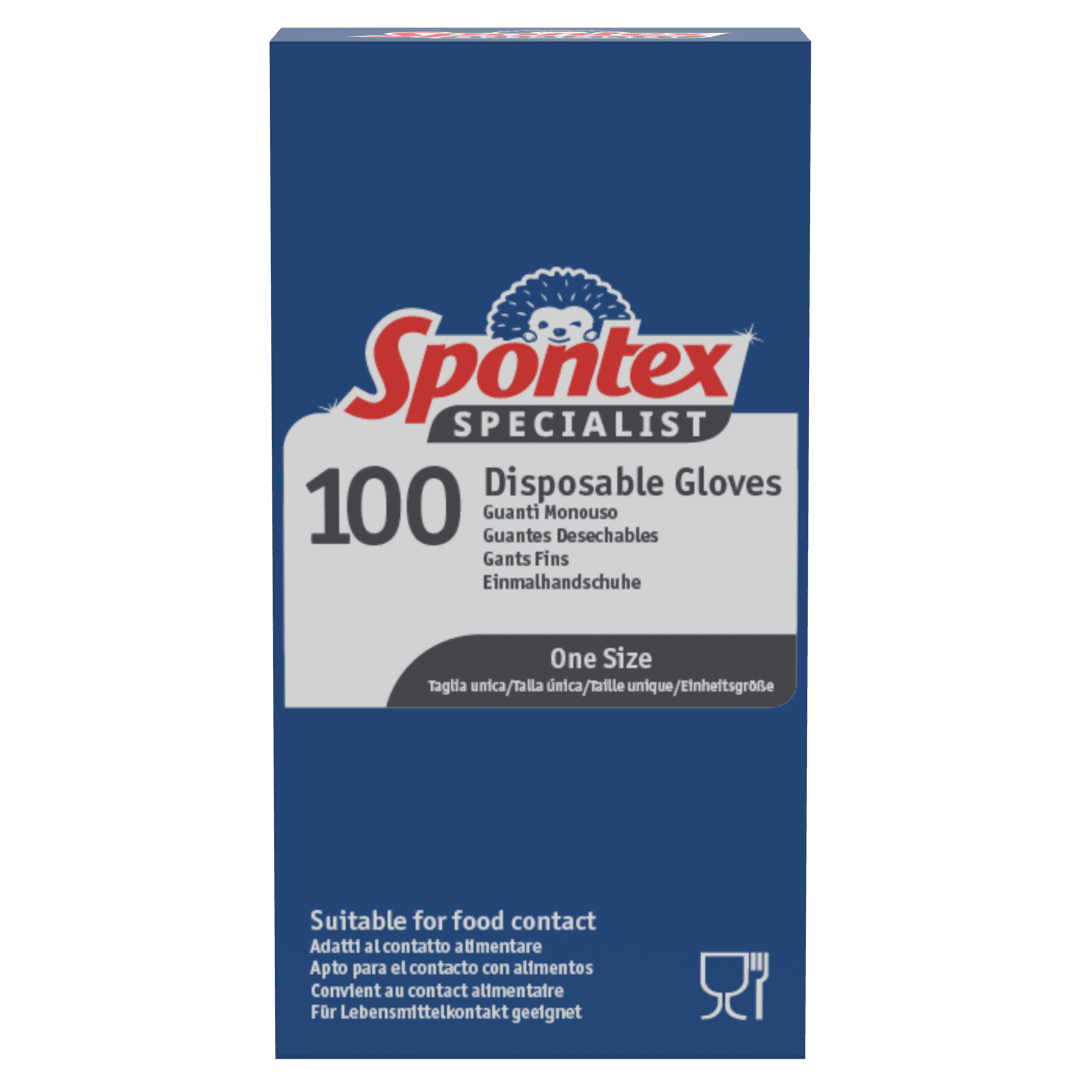 Spontex Specialist Disposable Gloves 100pk