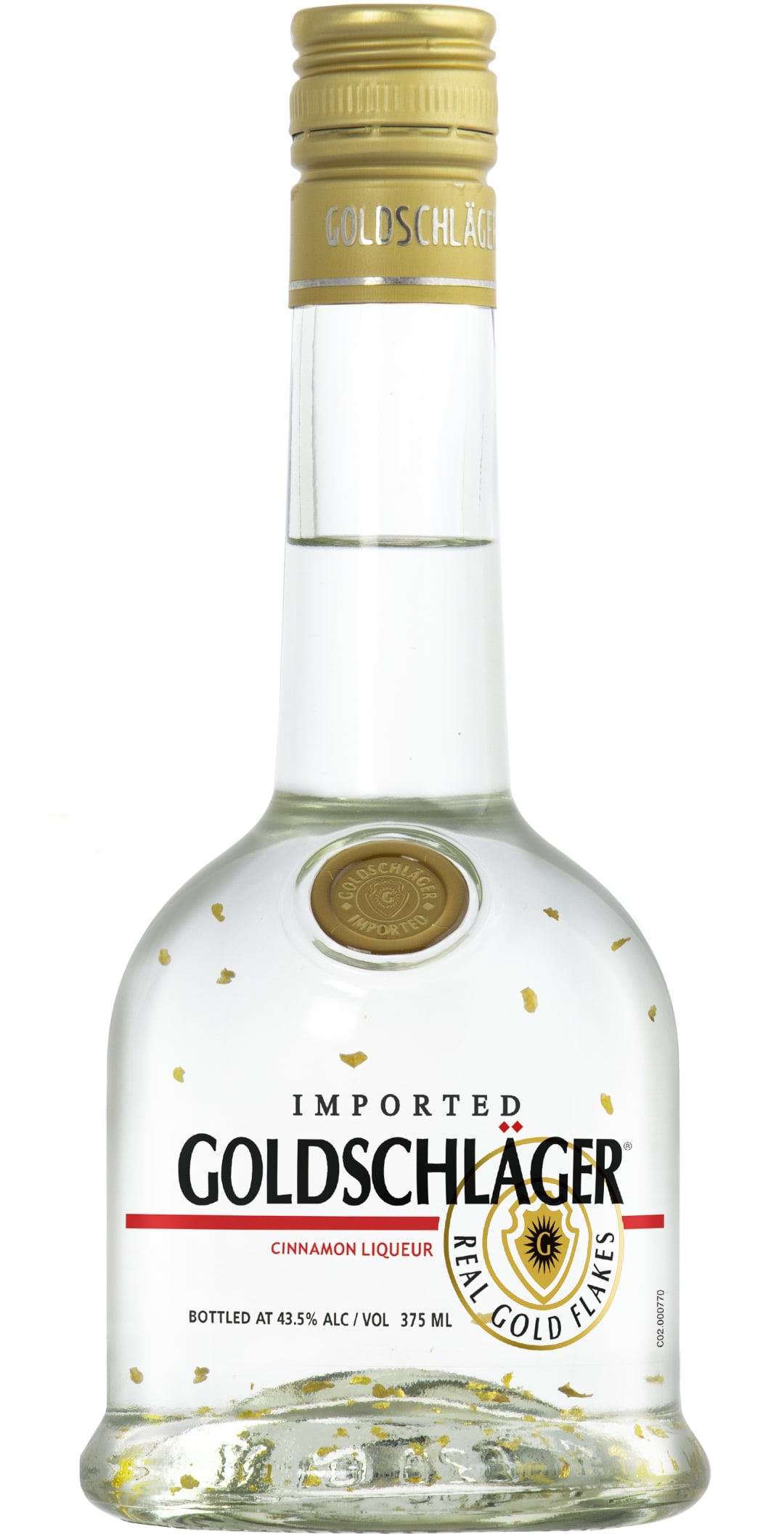 Goldschlager Cinnamon Liqueur 375ml 87 Proof