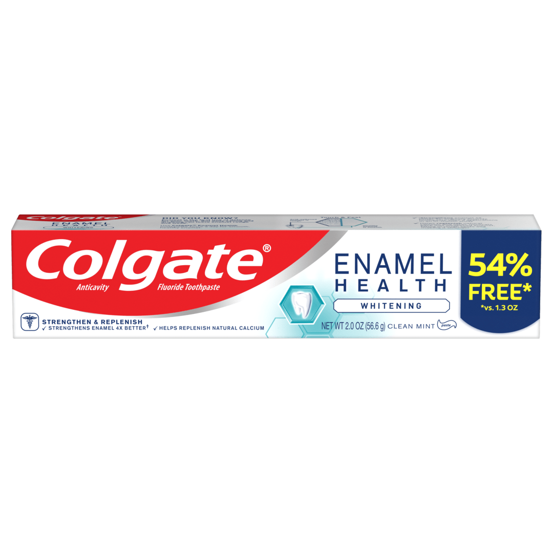 Colgate Enamel Health Whitening Toothpaste Bonus 1.3 + .7oz
