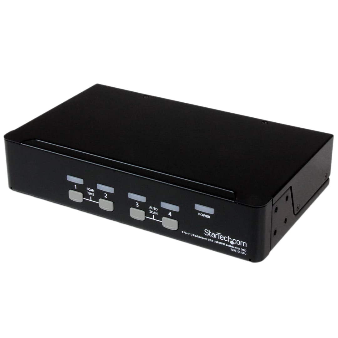 4 Port USB KVM with OSD