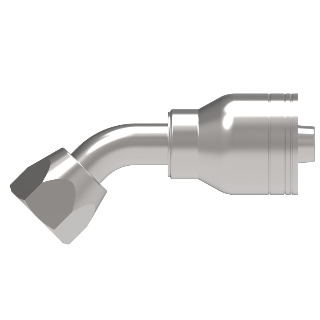 1/2 FJIC 45D X 1/2 HYD HOSE FITTING