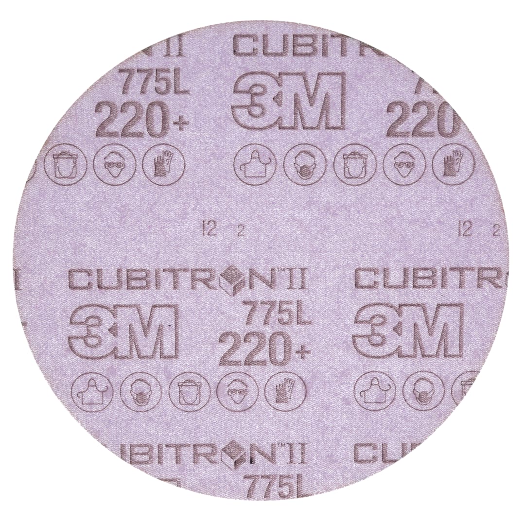 3M™ Cubitron™ II Hookit™ 775L Film Disk, 152 mm, NH, 220+