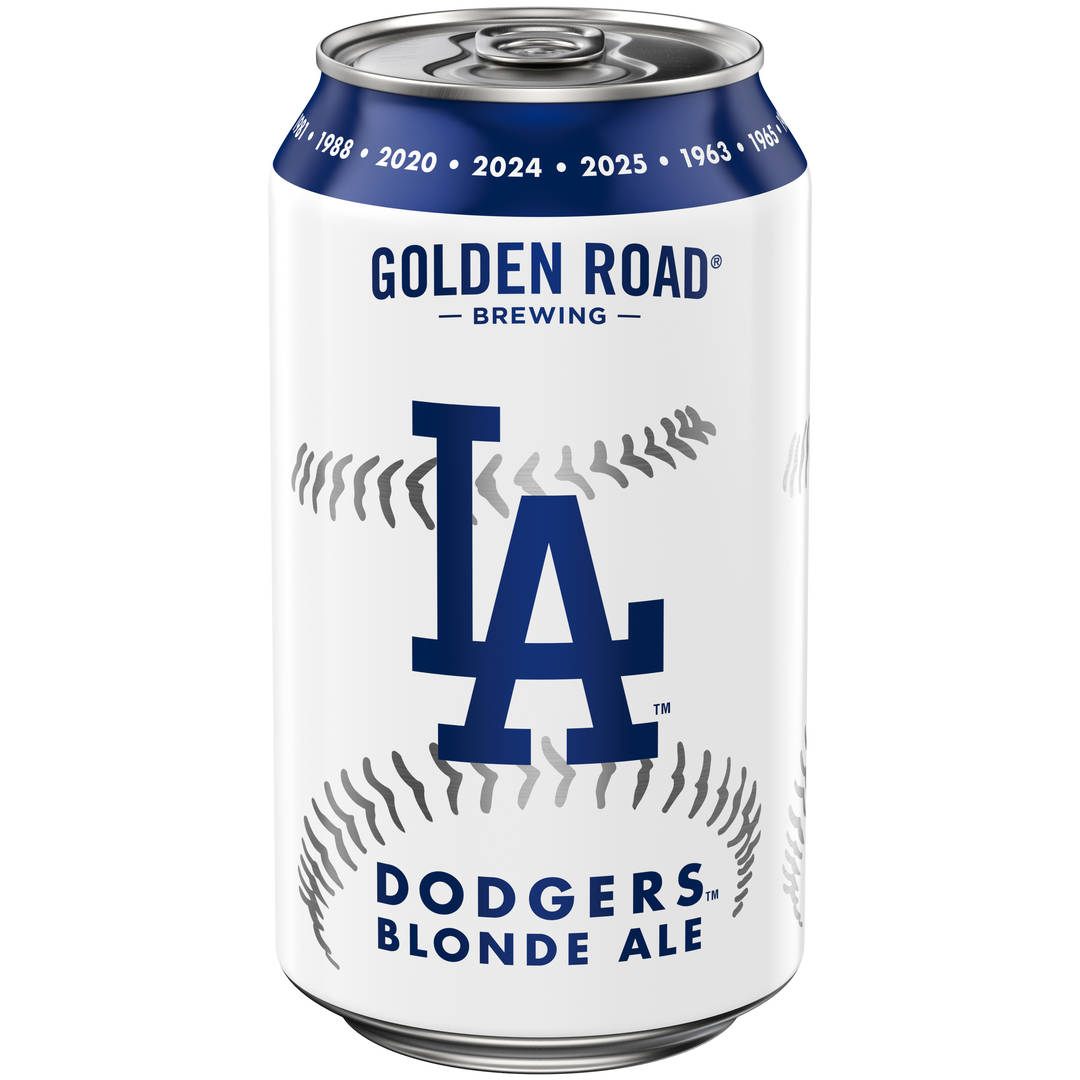 Golden Road Dodgers Blonde Ale MLB-Dodgers 12 oz Single CAN 4_8ABV - Craft Direct