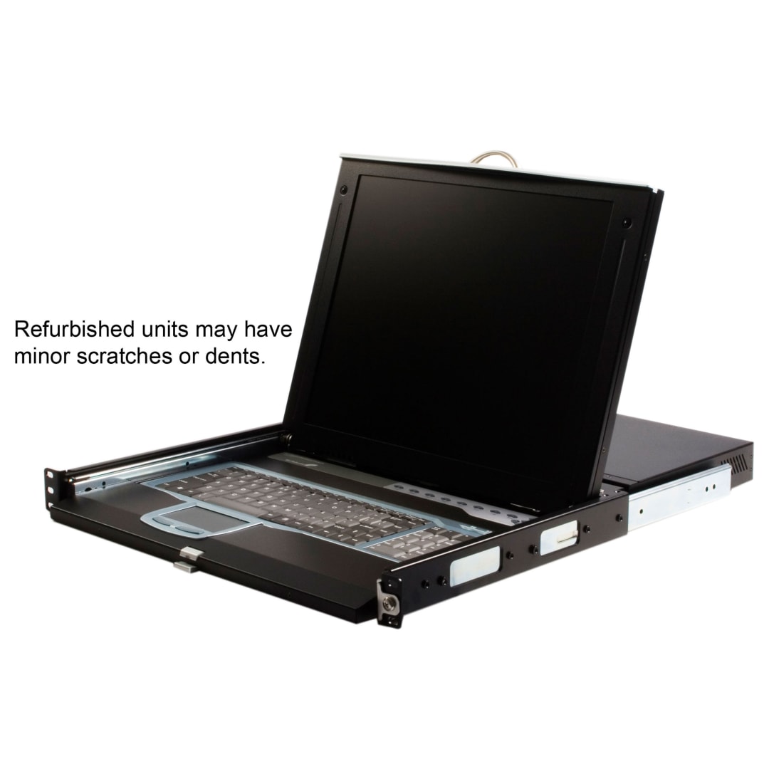 Refurbished 17" Rackmount LCD Console with 16 Port IP KVM