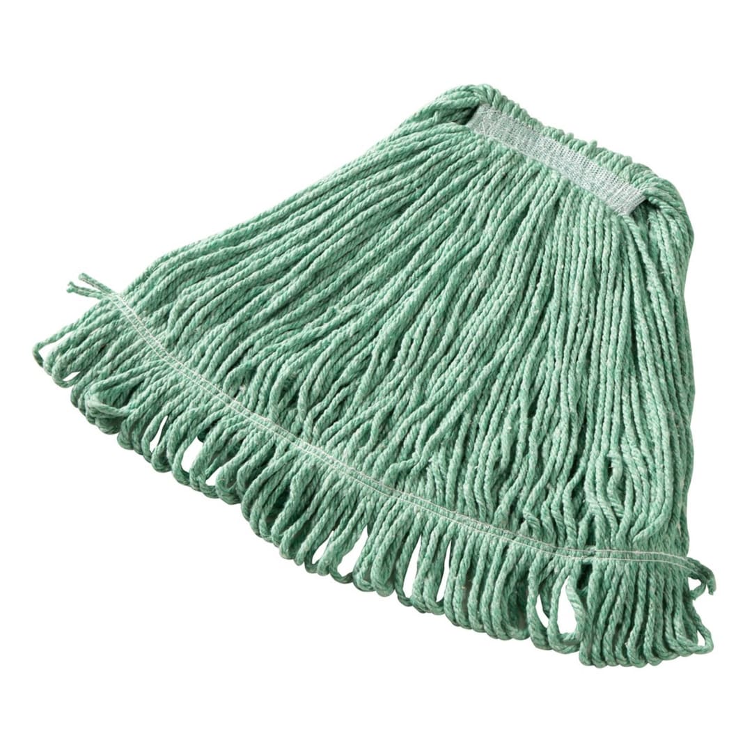 20 OZ Super Stitch® Blend Wet Mop, 1" Headband, Green