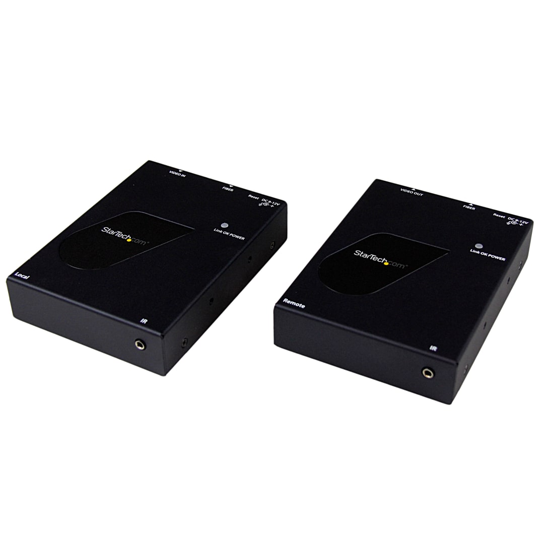 HDMI Video and Audio Extender Over Fiber with IR