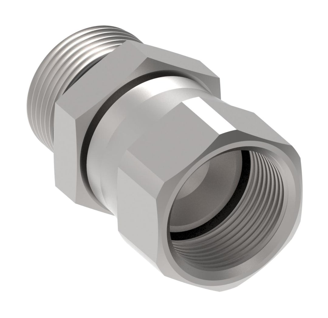 Aeroquip 3/8 Male Orb X 3/8 Female JIC Swivel