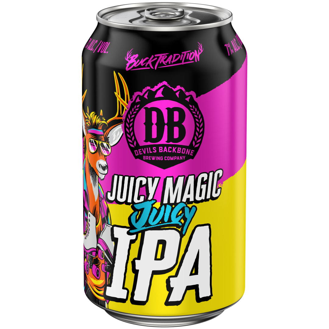 Devil's Backbone Brewing Company Juicy Magic IPA Beer 12 fl oz Can