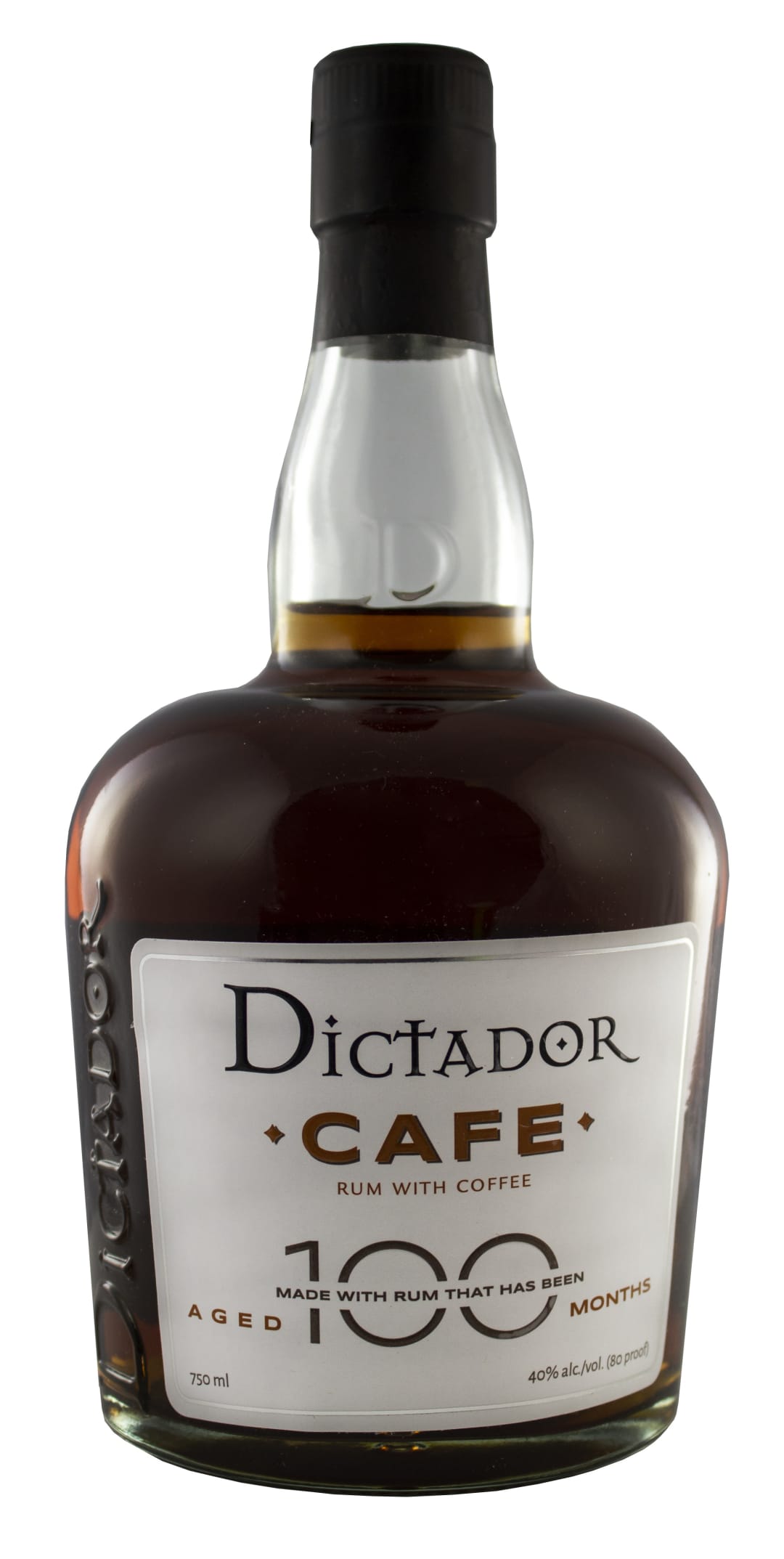 Dictador Cafe Coffee Aged 100 Months Rum 750ml 80pf