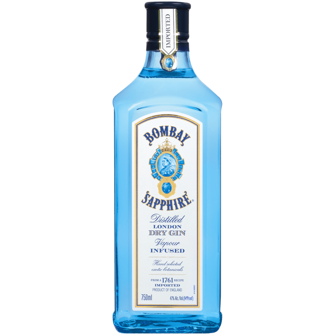 Bombay Sapphire Gin 47% 750mL