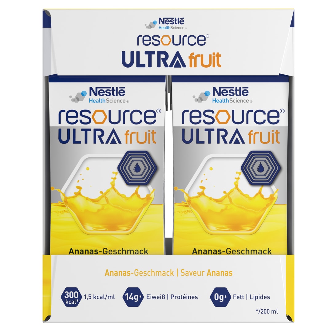 NESTLE HEALTH SCIENCE RESOURCE ULTRA Fruit Ananas Tetra (4x200ml)