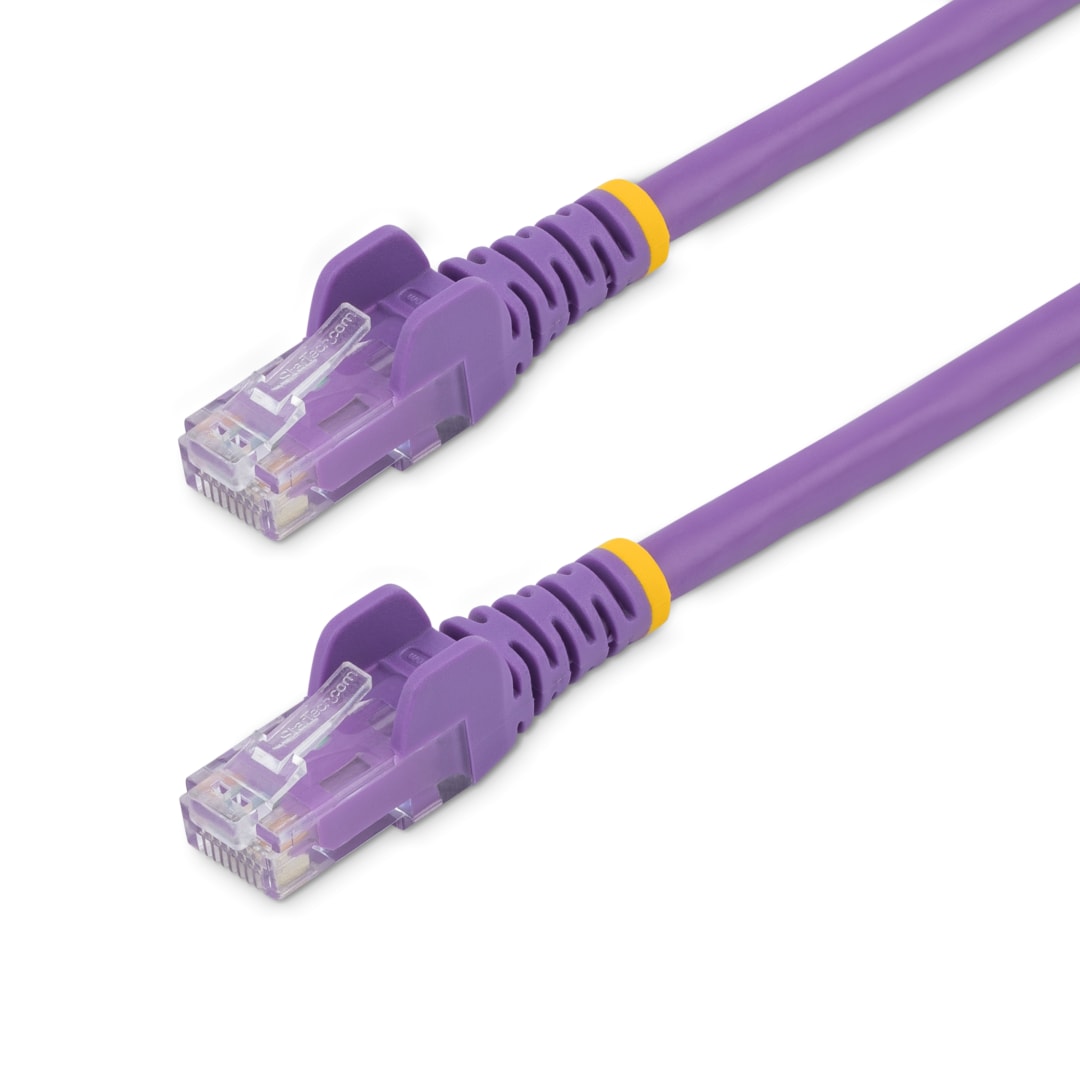 20 ft Purple Snagless UTP Cat6 Patch Cable