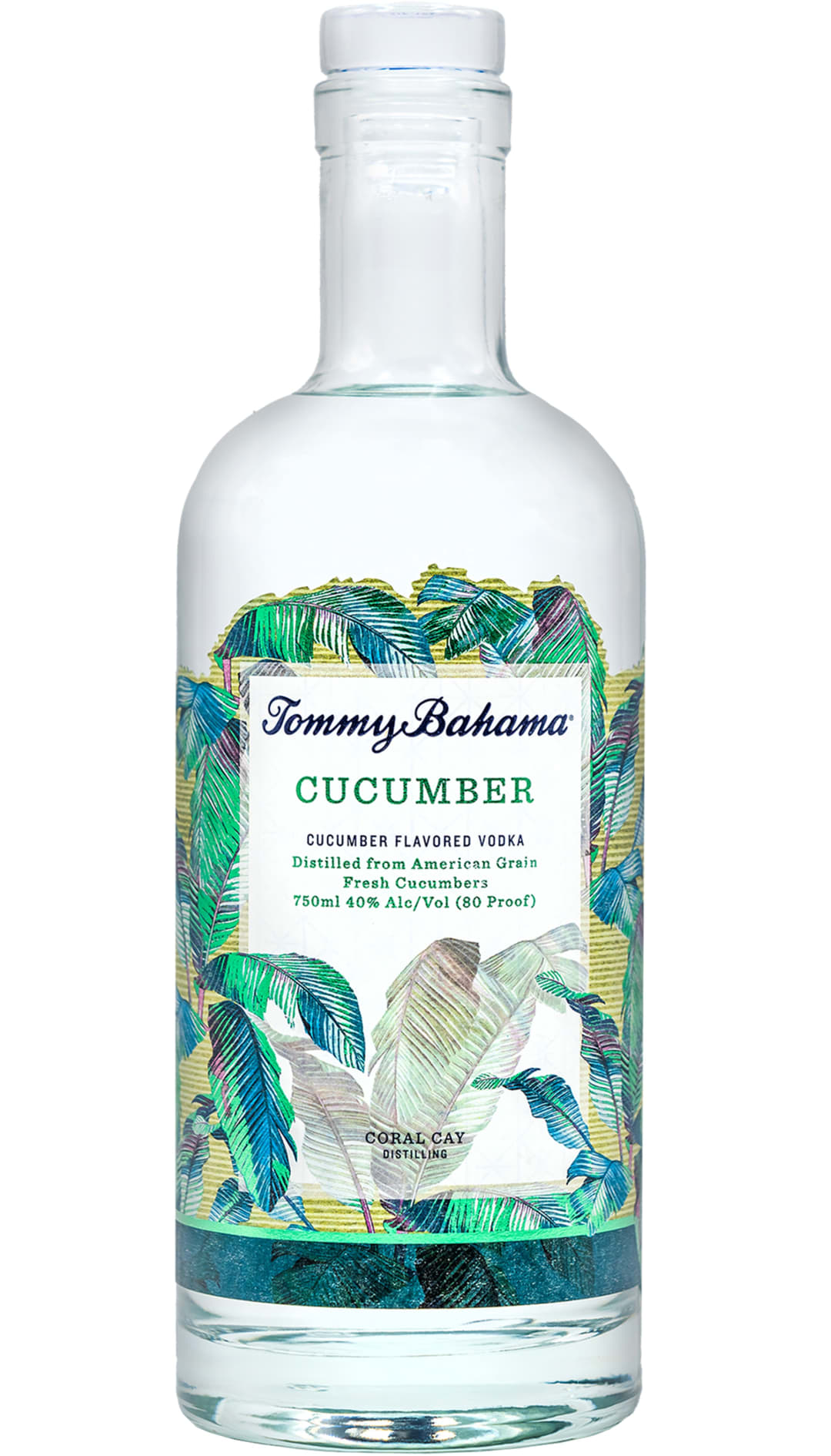 Tommy Bahama Cucumber Vodka 750ml 80 Proof