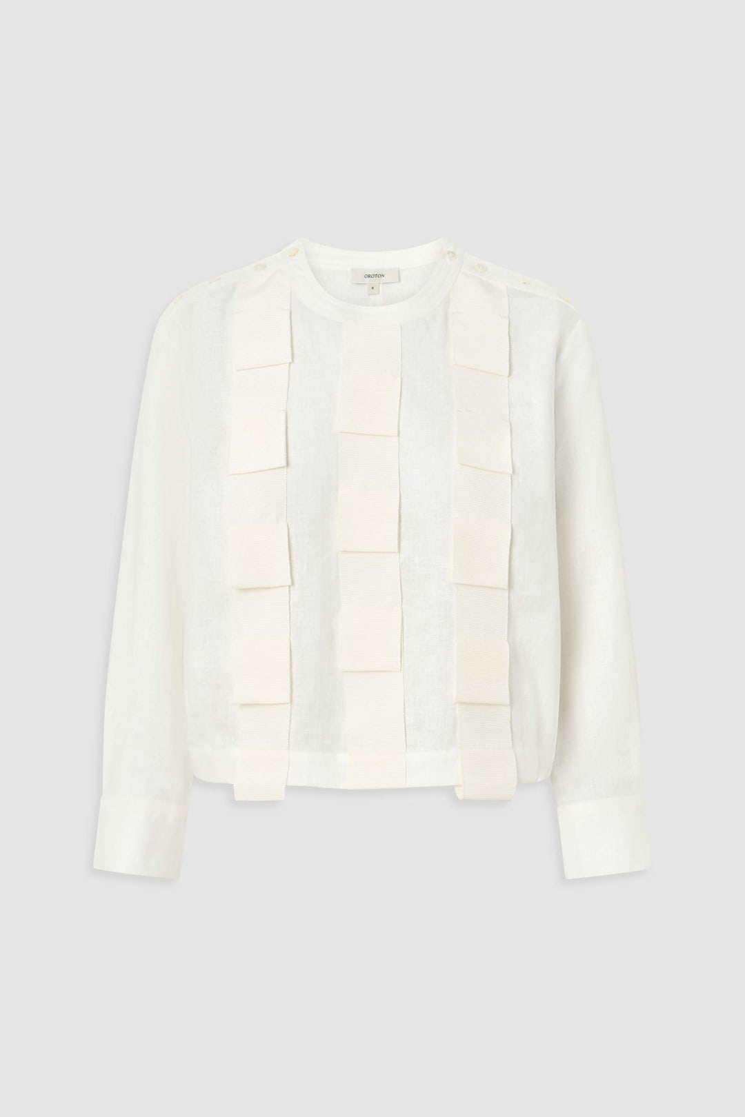Folded Ribbon Top