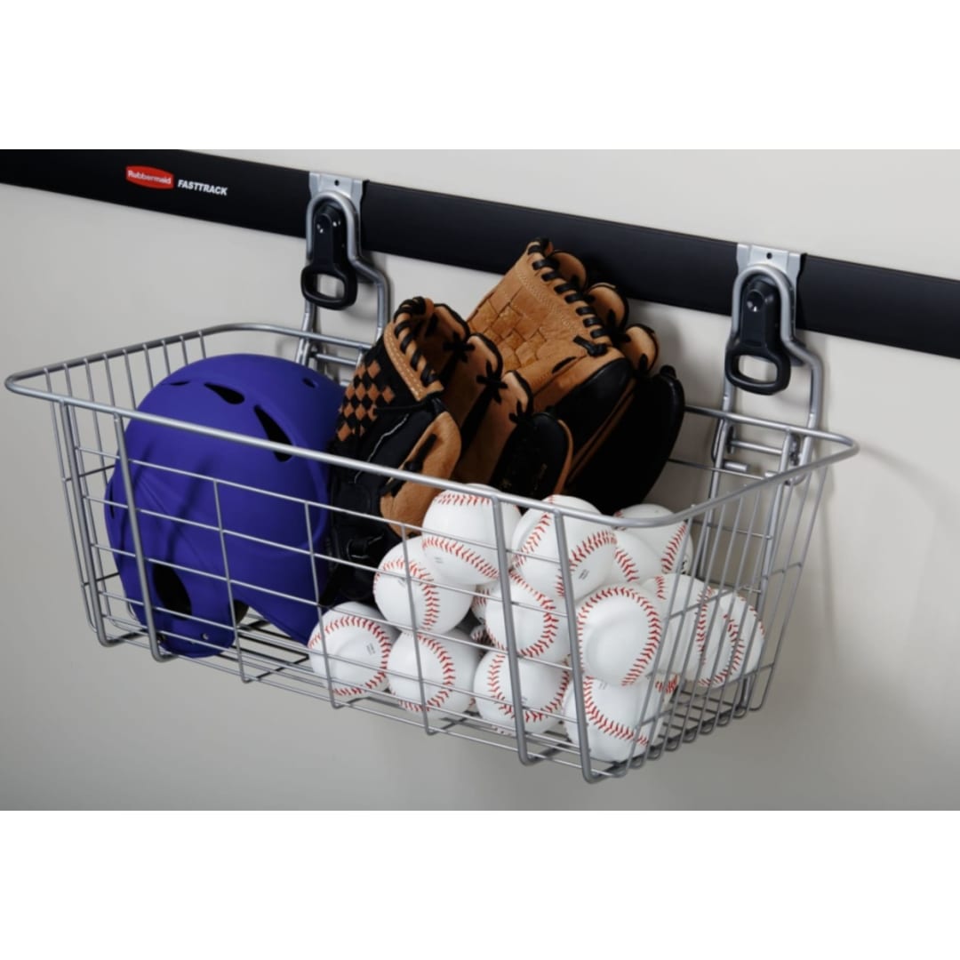 Rubbermaid FastTrack 24-Inch Wire Basket, Storage Basket